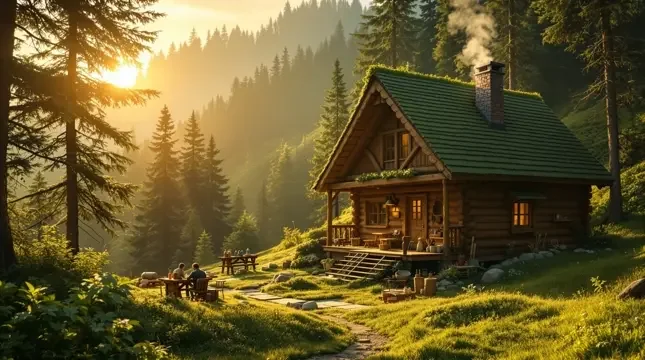 山居岁月 - 桃子视频竹影清风影像
