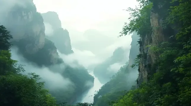 幽谷回声 - 桃子视频竹影清风影像