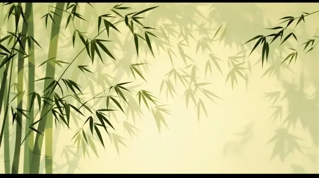 竹影婆娑 - 桃子视频竹影清风影像