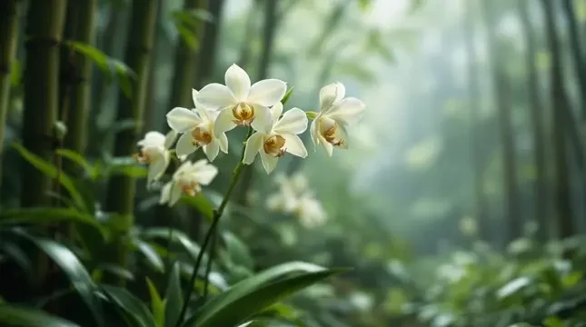 空谷幽兰 - 桃子视频竹影清风影像