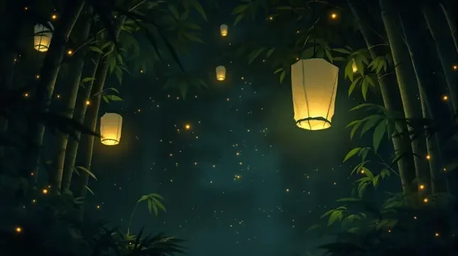 清音入梦 - 桃子视频竹影清风影像